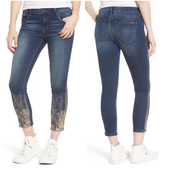 STS Blue | Jeans | Sts Blue Piper Foil Crop Skinny Jeans | Poshmark